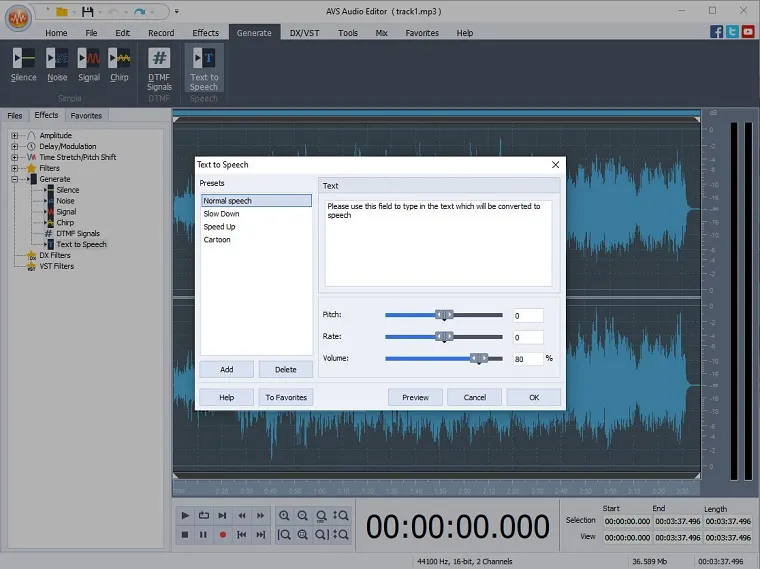 AVS Audio Editor 3