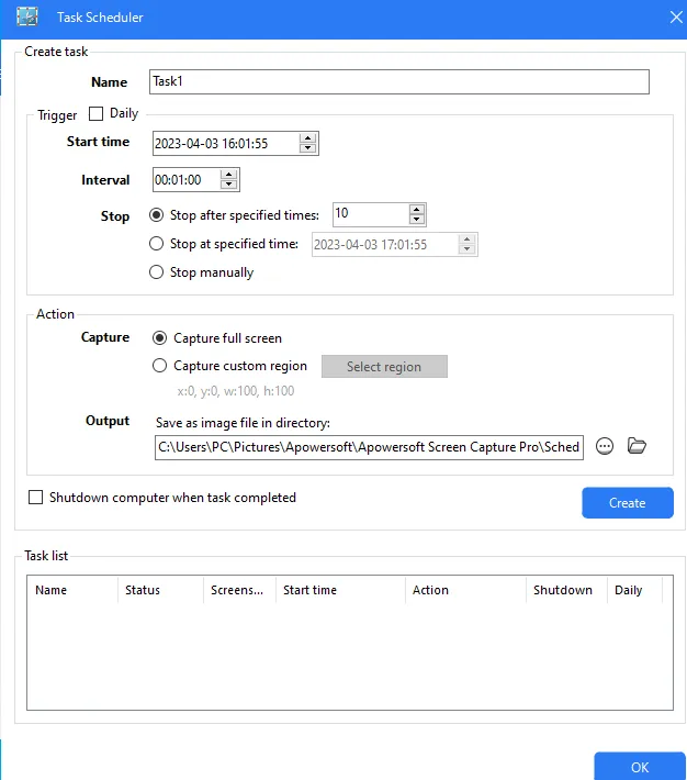Apowersoft Screen Capture Pro 3