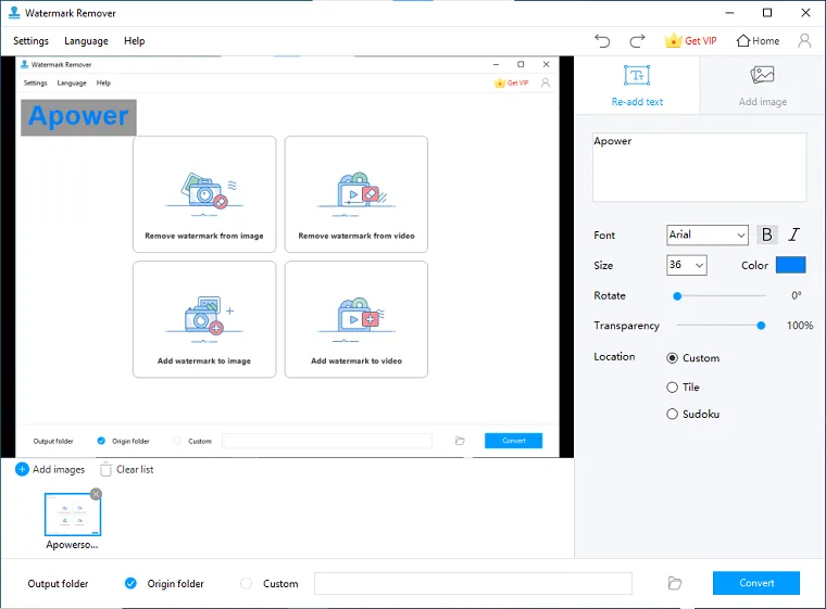 Apowersoft Watermark Remover 3