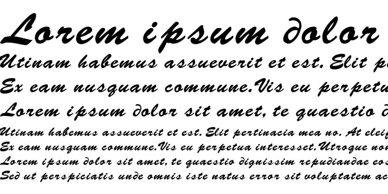 Brush Script Font free Download