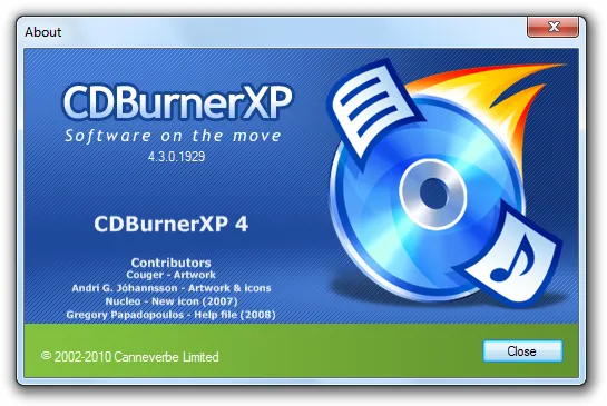 CDBurnerXP 2