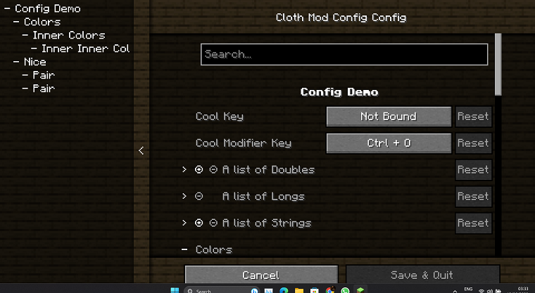 Cloth Config API – Minecraft Mod 2