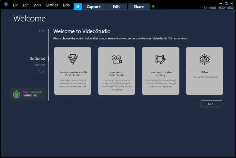Corel VideoStudio Ultimate 1