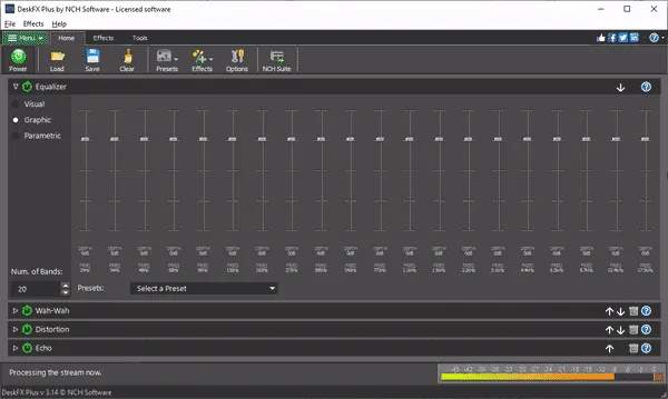 DeskFX Audio Enhancer Software 2