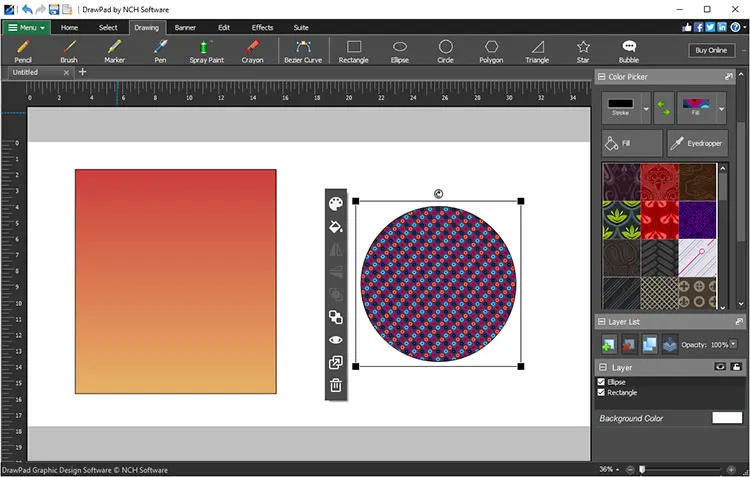 DrawPad Graphic Design Editor 1