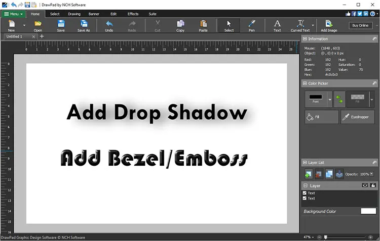 DrawPad Graphic Design Editor 2