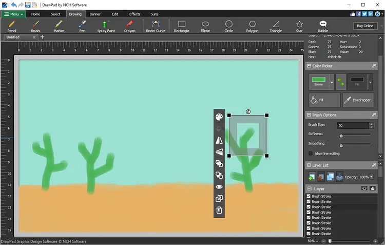 DrawPad Graphic Design Editor 3