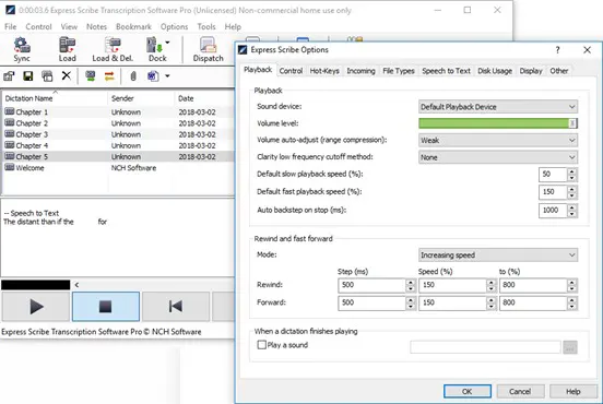 Express Scribe Transcription Software 2