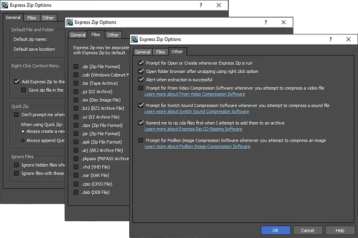 Express Zip File Compression 2