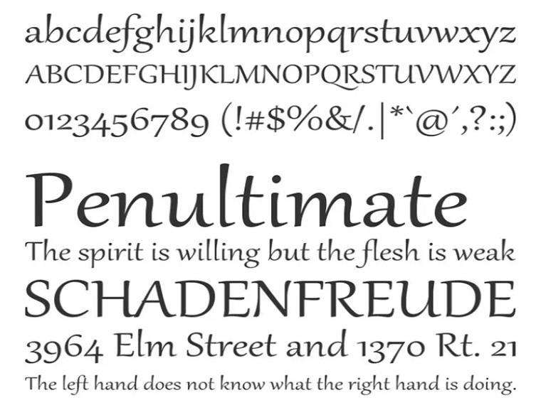 Gabriola Font Download for free