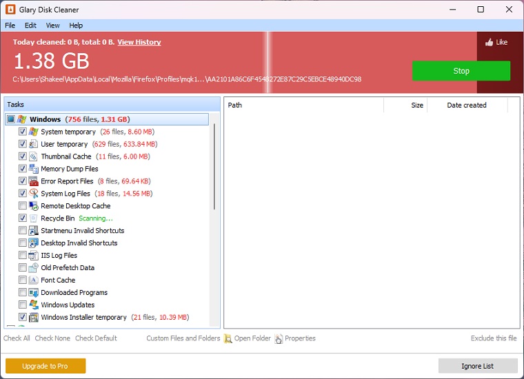 Glary Disk Cleaner 1