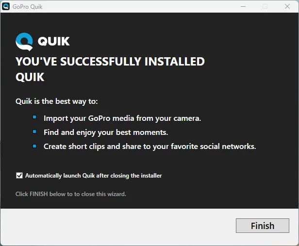 GoPro Quik 1