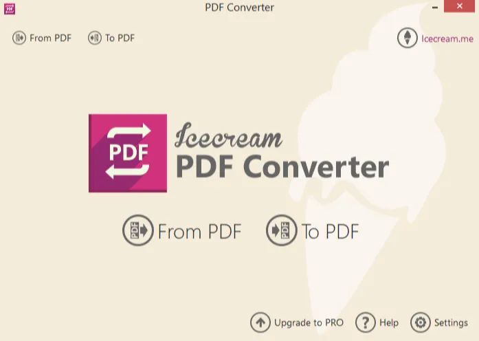 Icecream PDF Converter 1