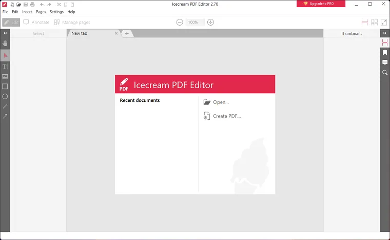 Icecream PDF Editor 1