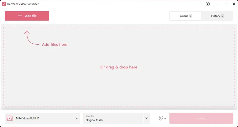 Icecream Video Converter 1