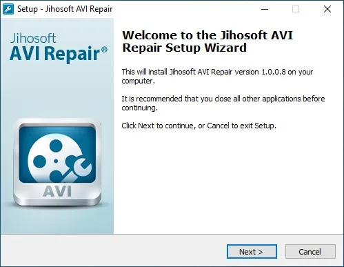 Jihosoft AVI Repair 1
