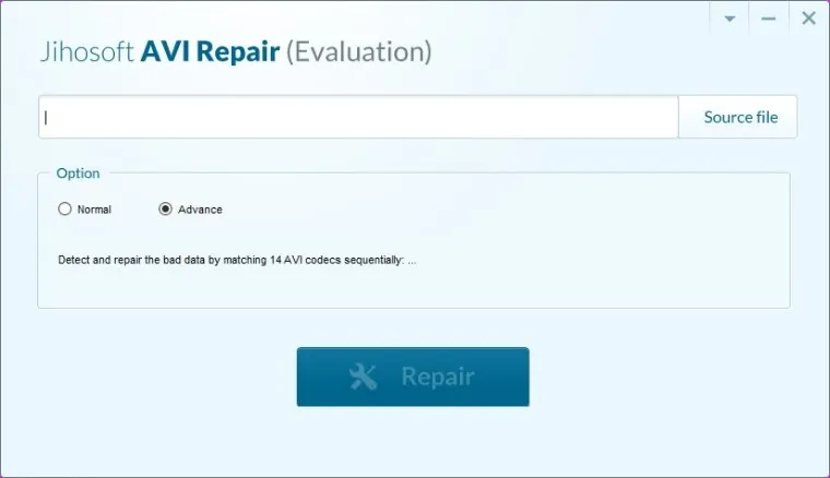 Jihosoft AVI Repair 2