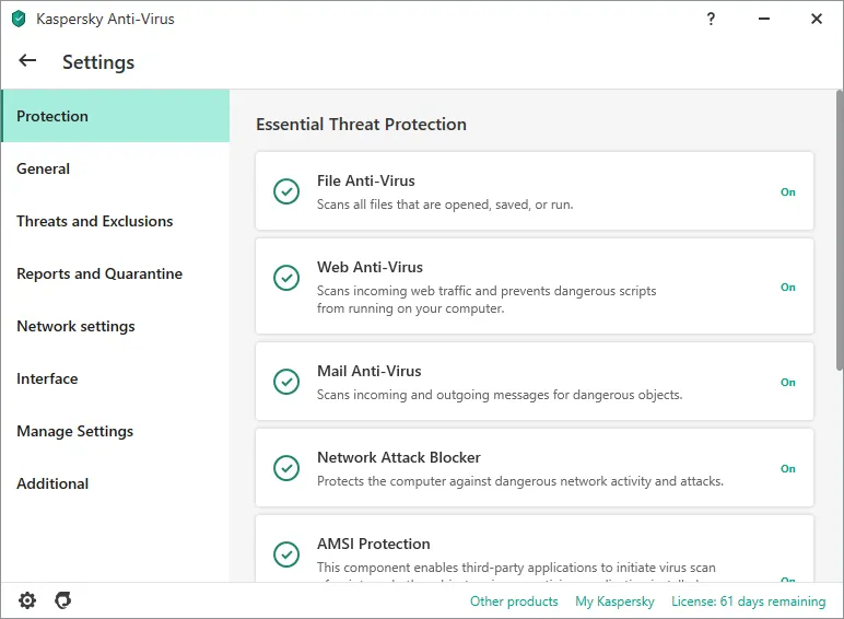 Kaspersky Anti-Virus 3