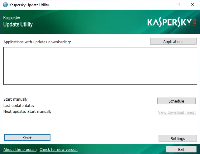 Kaspersky Update Utility 1