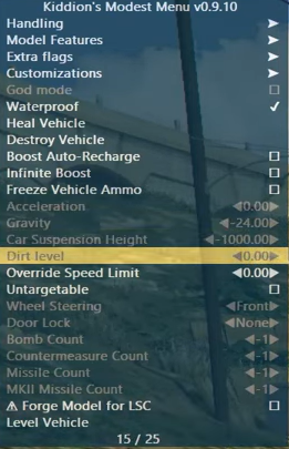 Kiddions Mod Menu GTA 5 3