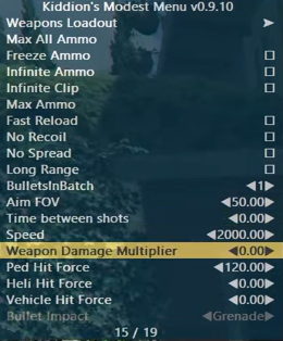 Kiddions Mod Menu GTA 5 5
