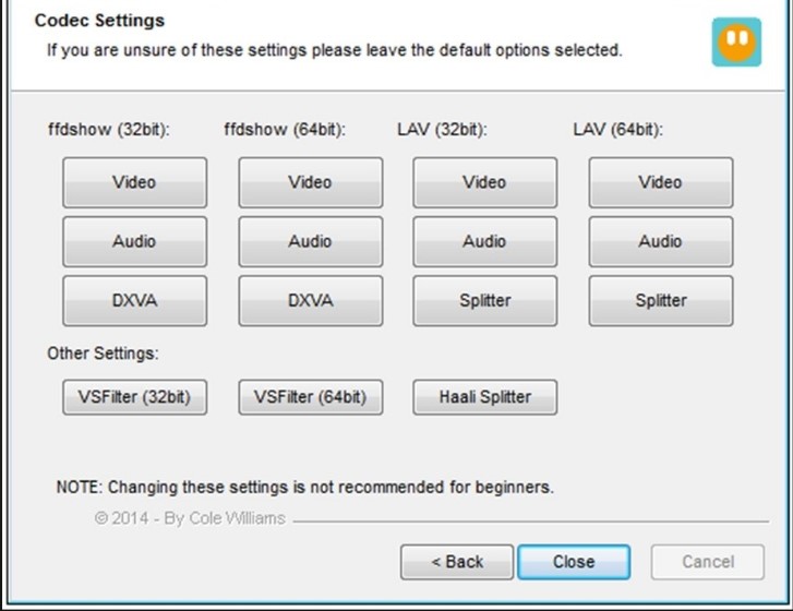 Media Player Codec Pack 2