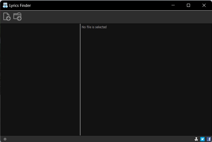 MediaHuman Lyric Finder 1