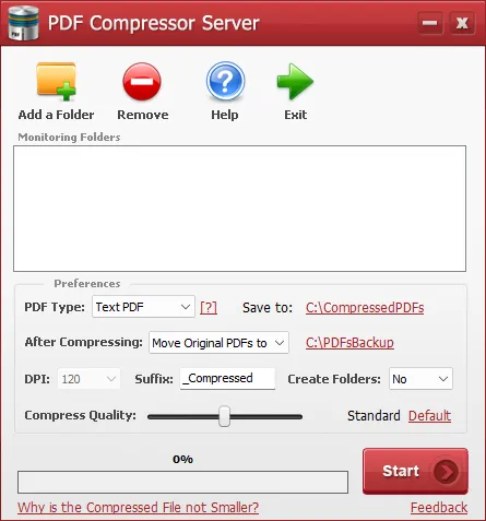 PDF Compressor Server 1