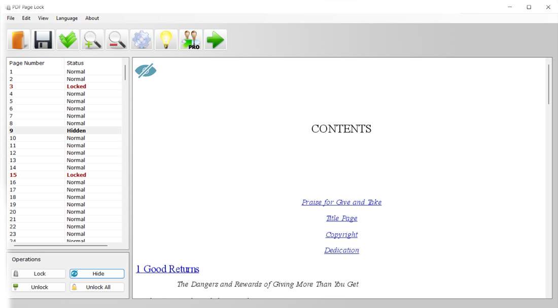 PDF Page Lock 2