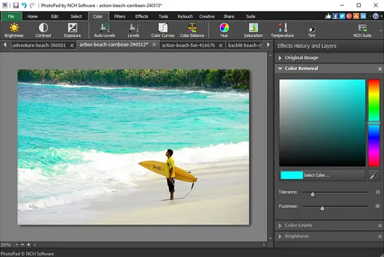 PhotoPad Image Editor 1