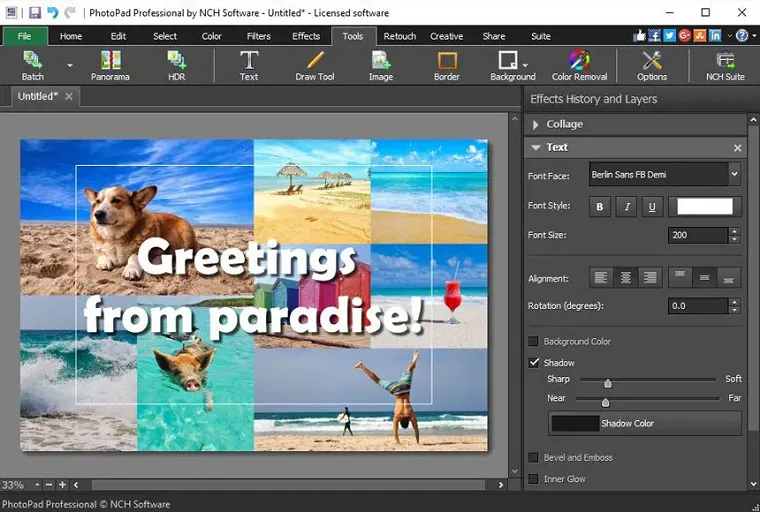 PhotoPad Image Editor 3