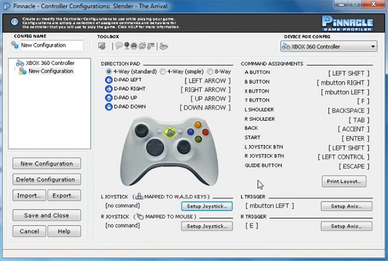 Pinnacle Game Profiler 3