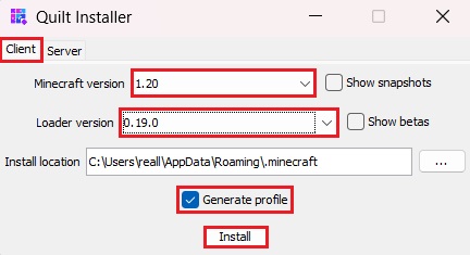 QuiltMC – Minecraft Mod Loader 1