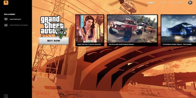 Rockstar Games Launcher 1
