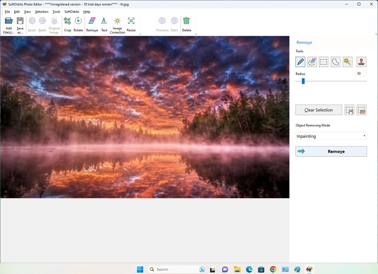 Softorbits Simple Photo Editor 1