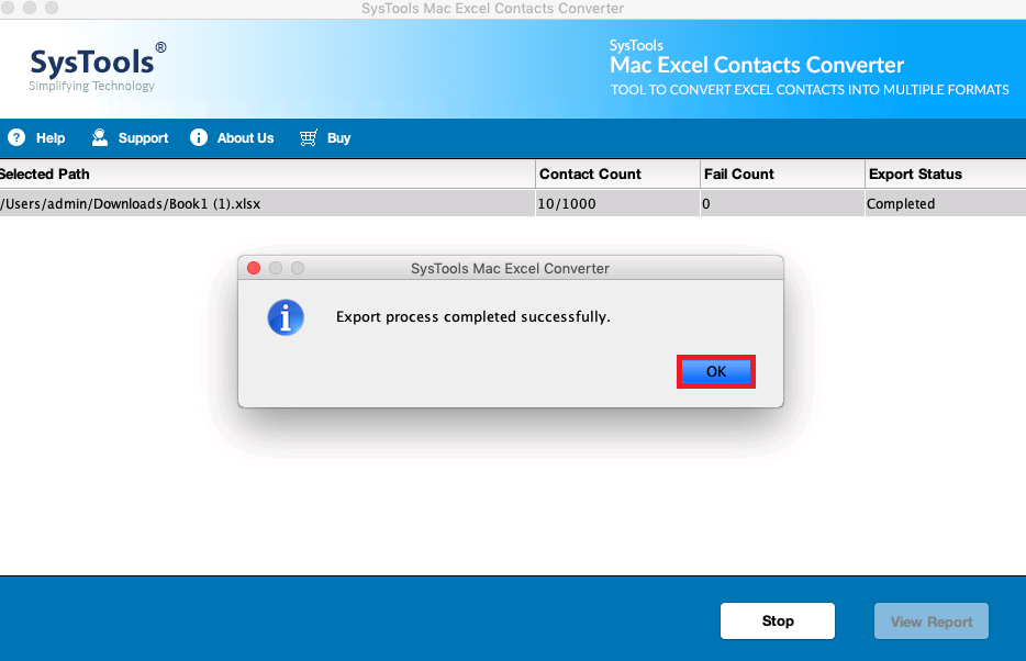 SysTools Mac Excel Converter 3