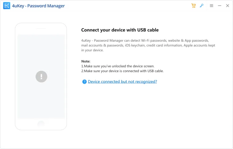 Tenorshare 4uKey Password Manager 1