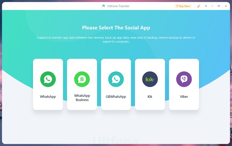 UltFone WhatsApp Transfer 1