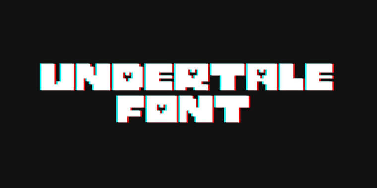 Undertale Font View