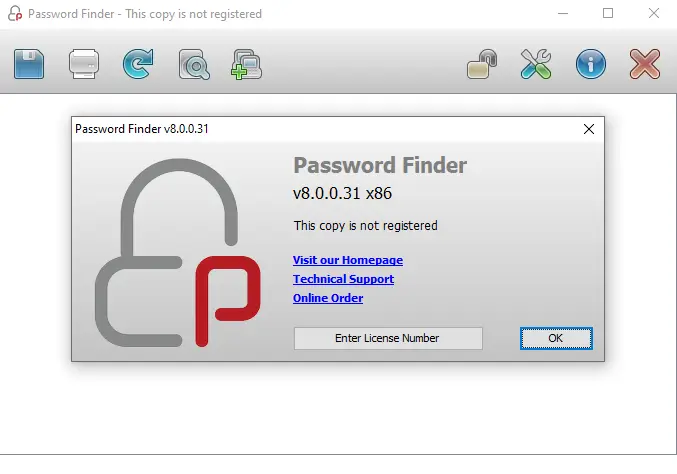 UpdateStar Password Finder 1
