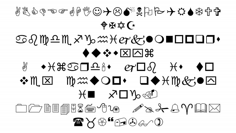 Download Wingdings Font