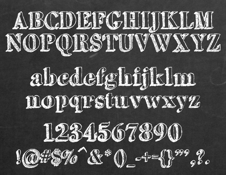 Download Chalkboard Font