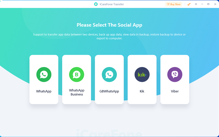 Tenorshare Icarefone for WhatsApp Transfer 1
