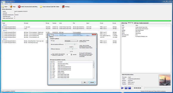 3delite Duplicate Audio Finder 1