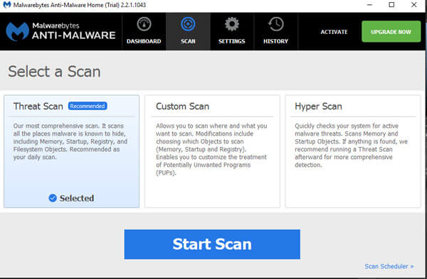 Malwarebytes Anti-Malware 1