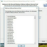 Malicious Software Removal Tool