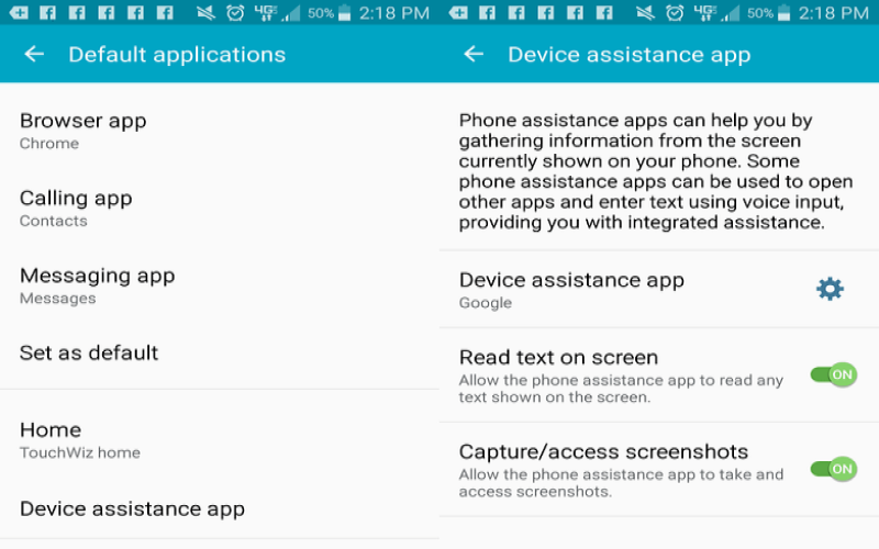 Turn off google assistant