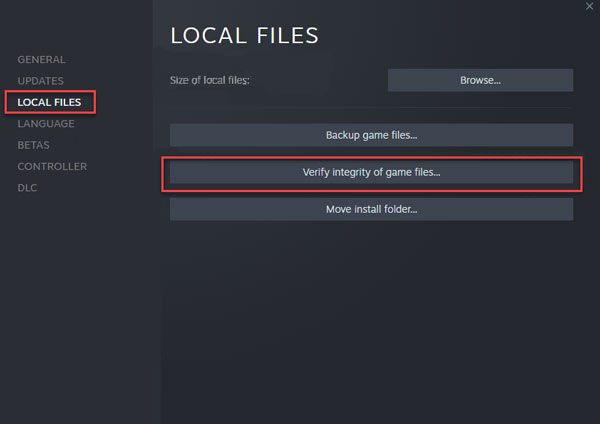 Check your game files to fix crashing issues on rainbow six extraction