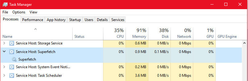 How to Disable SuperFetch SysMain on Windows 10
