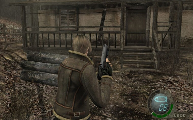 Dolphin Emulator Running Resident Evil 4 running